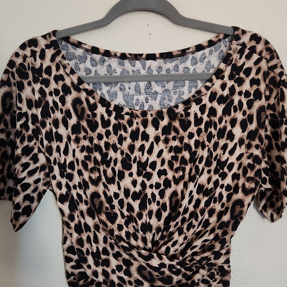 Victorias Secret Heavenly Collection Leopard  Top
